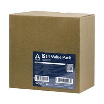 140mm ventiliatoriai - Arctic P14 140mm Black Pack of 5 - 6 nuotrauka