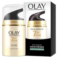 olay kremas - Olay Total Effects Anti Ageing 7in1 Fragrance Free Moisturiser 50ml - 1 nuotrauka