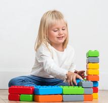 konstruktorius marioinex - Marioinex Junior Building Bricks 60pcs 901700 - 2 nuotrauka