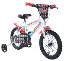 vaikiski dviracius - Bimbo Bike 77325 14" White Red - 1 nuotrauka