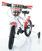 vaikiski dviracius - Bimbo Bike 77325 14" White Red - 2 nuotrauka