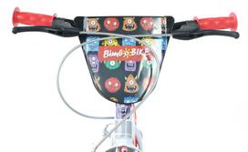 vaikiski dviracius - Bimbo Bike 77325 14" White Red - 5 nuotrauka
