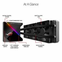 rog ally - Asus ROG Ryujin 360 RGB 120 mm - 4 nuotrauka