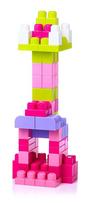 mega bloks - Mega Bloks First Builders Big Building Bag 60pcs Pink DCH54 - 5 nuotrauka
