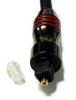 toslink kabelis - Brackton Audio Optical Cable Toslink to Toslink, Black, 2 m - 2 nuotrauka