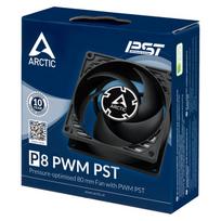 korpuso ventiliatorei - Arctic P8 PWM 80mm Black - 6 nuotrauka