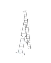 3 pakopu kopecios - Universalios kopėčios Haushalt BL-E314, 3 x 14 pak - 1 nuotrauka