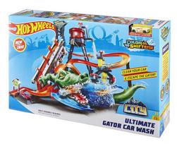 Mattel Hot Wheels City Ultimate Gator Car Wash Play Set FTB67