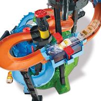 plovykla garaze - Mattel Hot Wheels City Ultimate Gator Car Wash Play Set FTB67 - 4 nuotrauka