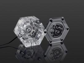 rgb lemputes - Bitspower Water Tank Hexagon RGB Add-On - 4 nuotrauka