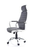biuro kedes ermitazas - Signal Meble Q-035 Gray/White - 7 nuotrauka