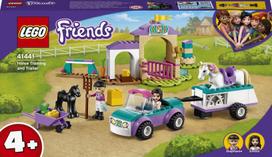 priekaba zirgami - LEGO Friends Žirgo treniruotė ir priekaba 41441 - 1 nuotrauka