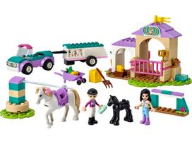 priekaba zirgami - LEGO Friends Žirgo treniruotė ir priekaba 41441 - 7 nuotrauka