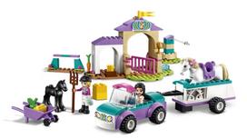 priekaba zirgami - LEGO Friends Žirgo treniruotė ir priekaba 41441 - 8 nuotrauka