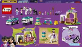 priekaba zirgami - LEGO Friends Žirgo treniruotė ir priekaba 41441 - 9 nuotrauka