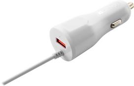 CANYON C-033 Universal 1xUSB car adapter, plus Lightning connector, Input 12V-24V, Output 5V/2.4A(Ma