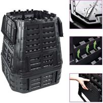 kompostas - Komposto dėžė Patrol Group Grey, 890 mm x 890 mm x 1130 mm, 740 l - 2 nuotrauka