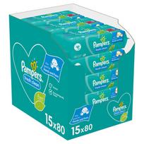cleanis serveteles - Drėgnos servetėlės Pampers Fresh Clean, 1200 vnt. - 2 nuotrauka