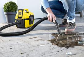 karcher akumuliatorinis dulkiu - Kärcher WD 1 Compact Battery - 5 nuotrauka