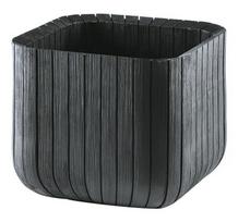 Keter Cube Planter L Grey