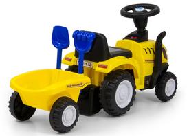 milli ride - Traktorius Milly Mally New Holland T7, geltonas - 2 nuotrauka