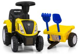 milli ride - Traktorius Milly Mally New Holland T7, geltonas - 4 nuotrauka