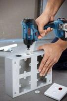 bosch gdr 18v - Smūginis suktuvas Bosch GDR 18V-160; 18 V; 2x2,0 Ah akum. - 2 nuotrauka