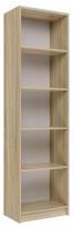 azuolo lentyna - Spinta Top E Shop Sonoma R50, ąžuolo, 30 cm x 50 cm x 181 cm - 1 nuotrauka
