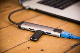 usb c ilgintuvas - Verbatim 49141 USB-C Multiport Hub - 6 nuotrauka