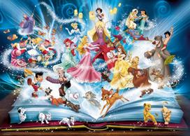 pasaulio zemelapis puzzle - Dėlionė Ravensburger Disney Magical Storybook 16318, 1500 vnt. - 2 nuotrauka