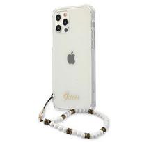 senukai iphone - Dėklas Guess Apple iPhone 12/12 Pro, balta, 6.1 " - 2 nuotrauka