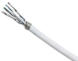 ftp kabelis 305m - Laidas LogiLink Cable CAT 7 S/FTP 305m White - 1 nuotrauka
