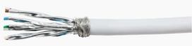 ftp kabelis 305m - Laidas LogiLink Cable CAT 7 S/FTP 305m White - 2 nuotrauka