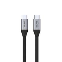 usb c 3 1 gen 2 10gbps - Laidas Unitek C14082ABK Full-Featured USB-C Cable 1m Black/Grey - 3 nuotrauka