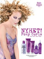 tigi bed head - Garbanas išryškinantis plaukų kremas Tigi Bed Head Foxy Curls Contour Cream 200 ml - 2 nuotrauka