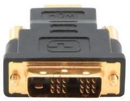 adapteris dvi to hdmi - Gembird Adapter HDMI to DVI-D Black - 1 nuotrauka