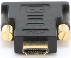 adapteris dvi to hdmi - Gembird Adapter HDMI to DVI-D Black - 2 nuotrauka