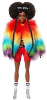 mattel barbie extra - Lėlė Barbie Extra Rainbow Coat With Poodle GVR04 - 2 nuotrauka