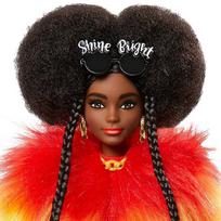 mattel barbie extra - Lėlė Barbie Extra Rainbow Coat With Poodle GVR04 - 3 nuotrauka