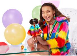 mattel barbie extra - Lėlė Barbie Extra Rainbow Coat With Poodle GVR04 - 7 nuotrauka