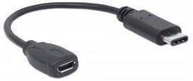 micro usb b usb c - Manhattan Cable USB to USB-micro 0.15m - 2 nuotrauka