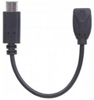 micro usb b usb c - Manhattan Cable USB to USB-micro 0.15m - 3 nuotrauka