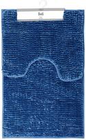 kilimelis batams - AmeliaHome Bati Bathmat Set 50x80/40x50 Dark Blue - 1 nuotrauka
