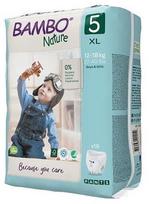 ekologiskos sauskelnes -  BAMBO ekologiškos sauskelnės-kelnaitės NATURE 5, 12–18 kg, 19 vnt. - 3 nuotrauka