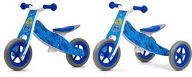 milli ride - Balansinis dviratis Milly Mally Look Ride On 2in1 Blue - 3 nuotrauka