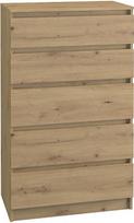 Top E Shop Malwa M5 Chest of 5 Drawers Artisan