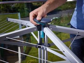 leifheit drabuziu dziovykle - Leifheit Rotary Dryer LinoPop-Up 140 - 15 nuotrauka