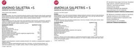 amonio - Amonio salietros trąšos Baltic Agro, 7,5 kg - 2 nuotrauka