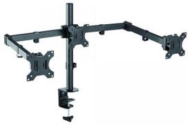 lcd stovas - Sbox Desktop Table Stand For 3 Monitors13-27'' - 1 nuotrauka