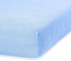 paklode su guma 180x200 - AmeliaHome Ruby Frote Bedsheet 160-180x200 Light Blue 28 - 3 nuotrauka